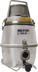 Nilfisk - 3.24 Gal, Aluminum Tank, Dry, Clean Room Vacuum Cleaner - 1.5 hp, 10 Amps - Exact Industrial Supply
