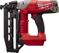 Milwaukee Tool - Cordless Finish Nailer - 16 Gauge Nail Diam, 3/4 to 2-1/2" Long Nail, Batteries Not Included - Exact Industrial Supply