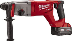 Milwaukee Tool - 18 Volt 1" SDS Plus Chuck Cordless Rotary Hammer - 0 to 4,400 BPM, 0 to 1,500 RPM, Reversible - Exact Industrial Supply