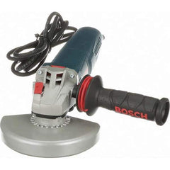 Bosch - 6" Wheel Diam, 9,300 RPM, Corded Angle & Disc Grinder - 5/8-11 Spindle, 120 Volts, 13 Amps - Exact Industrial Supply