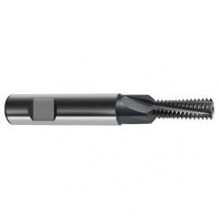 M16 x 1.5 4FL Carbide Thread Mill Tap-Coolant Thru-TiCN - Exact Industrial Supply
