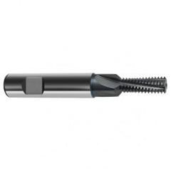 M16 x 1.5 4FL Carbide Thread Mill Tap-Coolant Thru-TiCN - Exact Industrial Supply