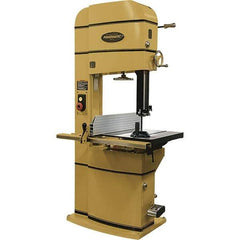 Powermatic - 20" Throat Capacity, Step Pulley Vertical Bandsaw - 2,300/4,400 SFPM, 5 hp, Single Phase - Exact Industrial Supply