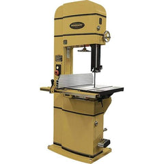 Powermatic - 18" Throat Capacity, Step Pulley Vertical Bandsaw - 2,300/4,400 SFPM, 5 hp, Single Phase - Exact Industrial Supply