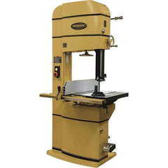 Powermatic - 20" Throat Capacity, Step Pulley Vertical Bandsaw - 2,300/4,400 SFPM, 5 hp, Three Phase - Exact Industrial Supply