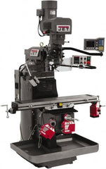 Jet - 9 x 49" 3 hp 230V Electronic Variable Speed Control 3 Phase Knee Milling Machine - Exact Industrial Supply