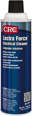 CRC - 18 Ounce Aerosol Electrical Grade Cleaner/Degreaser - 39,000 Volt Dielectric Strength, Nonflammable - Exact Industrial Supply