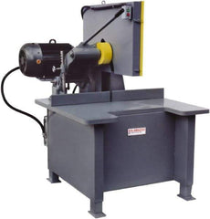 Kalamazoo - 20" Blade Diam, 1" Arbor Hole, Straight Chop & Cutoff Saw - 2,500 RPM, 15 hp, 220/440 Volts, 3 Phase - Exact Industrial Supply