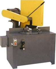 Kalamazoo - 20 or 22" Blade Diam, 1" Arbor Hole, Miter Chop & Cutoff Saw - 2,500 RPM, 15 hp, 220/440 Volts, 3 Phase - Exact Industrial Supply