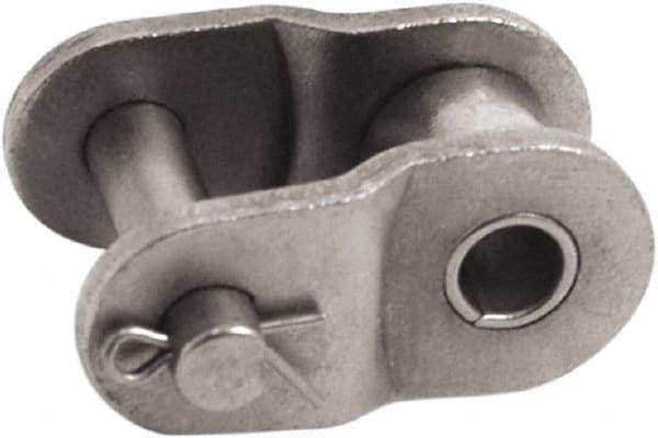 Tritan - 1-1/4" Pitch, ANSI 100, Roller Chain Offset Link - For Use with Single Strand Chain - Exact Industrial Supply