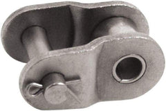 Tritan - 1/2" Pitch, ANSI 40, Roller Chain Offset Link - For Use with Single Strand Chain - Exact Industrial Supply