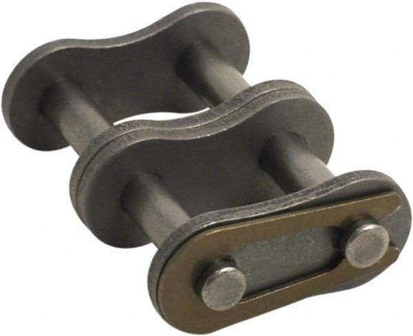 Tritan - 1/2" Pitch, ANSI 40-2, Double Strand Roller Chain Connecting Link - For Use with Double Strand Chain - Exact Industrial Supply