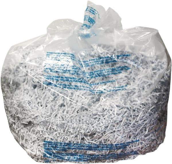 Swingline - Clear Disposable Shredder Waste Collection Bag-100/Roll - Use with All TAA Compliant Swingline Shredder Models - Exact Industrial Supply