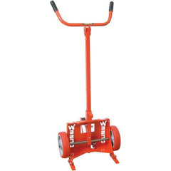 Wesco Industrial Products - 1,000 Lb Load Capacity, 55 Gal Drum Truck - 23" Wide x 61" High, 2 Steel Wheels - Exact Industrial Supply