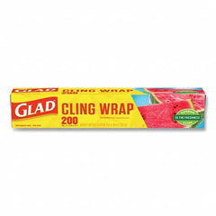 Glad - Foil & Plastic Wrap Breakroom Accessory Type: Plastic Wrap For Use With: Food Protection - Exact Industrial Supply