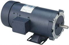 Leeson - 1 Max hp, 1,725 Max RPM, Electric AC DC Motor - 115, 208, 230 V Input, Single Phase, 56 Frame - Exact Industrial Supply