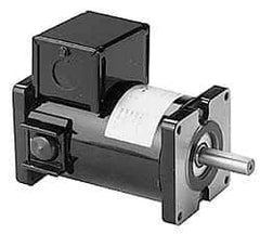 Leeson - 1/6 Max hp, 1,800 Max RPM, Electric AC DC Motor - 12 V Input, 31GS Frame - Exact Industrial Supply