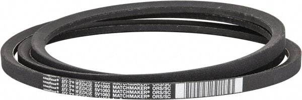 Continental ContiTech - Section 5V, 106" Outside Length, V-Belt - Fiber Reinforced Wingprene Rubber, HY-T Wedge MatchmakerEnvelope, No. 5V1060 - Exact Industrial Supply