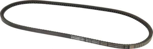 Continental ContiTech - Section 3VX, 36" Outside Length, V-Belt - Fiber Reinforced Wingprene Rubber, HY-T Wedge Matchmaker Cogged, No. 3VX355 - Exact Industrial Supply