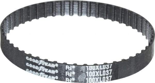 Continental ContiTech - Section XL, 3/8" Wide, Timing Belt - Helanca Weave Stretch Nylon, XL Series Belts Positive Drive, No. 100XL - Exact Industrial Supply