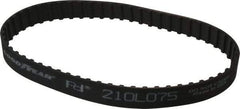 Continental ContiTech - Section L, 3/4" Wide, Timing Belt - Helanca Weave Stretch Nylon, L Series Belts Positive Drive, No. 210L - Exact Industrial Supply