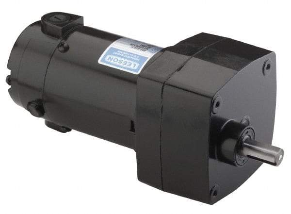 Leeson - 1/15 Max hp, 9 Max RPM, Electric AC DC Motor - 115 V Input, Single Phase, 31 Frame - Exact Industrial Supply