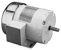 Leeson - 1/2 Max hp, 1,725 Max RPM, Electric AC DC Motor - 208-230/460 V Input, Three Phase, 56 Frame - Exact Industrial Supply