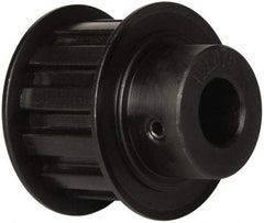 Power Drive - 12 Tooth, 1/2" Inside x 1.402" Outside Diam, Timing Belt Pulley - 3/4" Belt Width, 1.432" Pitch Diam, Steel & Cast Iron - Exact Industrial Supply