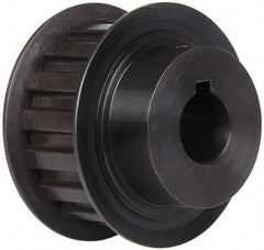 Power Drive - 16 Tooth, 5/8" Inside x 1.88" Outside Diam, Timing Belt Pulley - 3/4" Belt Width, 1.91" Pitch Diam, Steel & Cast Iron - Exact Industrial Supply