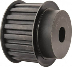 Power Drive - 19 Tooth, 3/4" Inside x 2.97" Outside Diam, Timing Belt Pulley - 1-1/2" Belt Width, 3.024" Pitch Diam, Steel & Cast Iron - Exact Industrial Supply