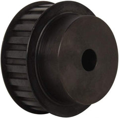 Power Drive - 24 Tooth, 3/4" Inside x 3.766" Outside Diam, Timing Belt Pulley - 3/4, 1" Belt Width, 3.82" Pitch Diam, Steel & Cast Iron - Exact Industrial Supply