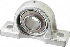 Value Collection - 6-9/16" OAL2-Bolt Base Mount - Steel - Exact Industrial Supply