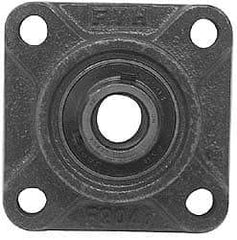 Value Collection - 86mm OAL4-Bolt Metric Flange - 2830 Lb Dyn Cap, Cast Iron - Exact Industrial Supply