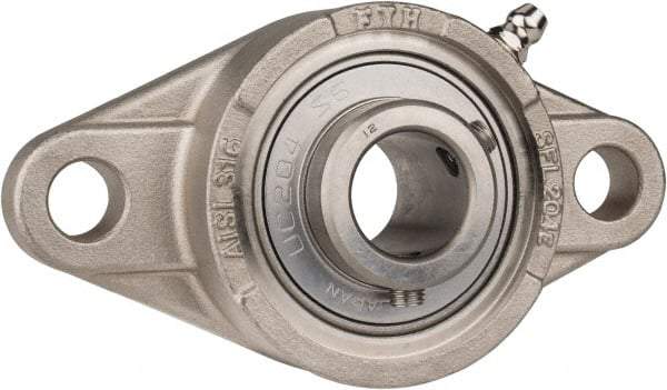 Value Collection - 4-7/16" OAL2-Bolt Flange - Stainless Steel - Exact Industrial Supply