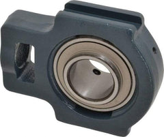 Value Collection - 2-17/32" Wide, Cast Iron Ball Bearing Take Up Unit - 1-3/16" Outside Diam - Exact Industrial Supply