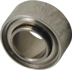 Value Collection - 5/64" Bore Diam, 1/4" OD, Double Shield Miniature Radial Ball Bearing - 9/64" Wide, 1 Row, Round Bore, 23 Lb Static Capacity, 70 Lb Dynamic Capacity - Exact Industrial Supply