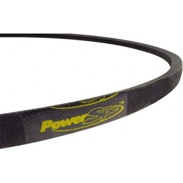 Value Collection - Section A, 138" Outside Length, V-Belt - Rubber, Classic, No. A136 - Exact Industrial Supply