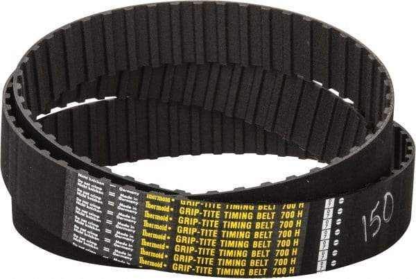Value Collection - Section H, Timing Belt - Neoprene Rubber, Series H, No. 700H150 - Exact Industrial Supply