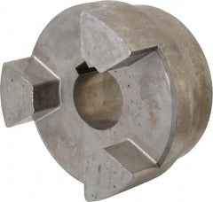 Lovejoy - 1-1/2" Max Bore Diam, Flexible Hub Coupling - 4-1/2" OD, 4.88" OAL, Sintered Iron - Exact Industrial Supply