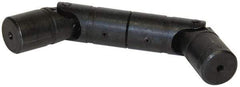 Lovejoy - 1-1/2" Bore Depth, 15,600 In/Lbs. Torque, DD-Type Double Universal Joint - 1" Inside x 2" Outside Diam, 10-7/8" OAL - Exact Industrial Supply