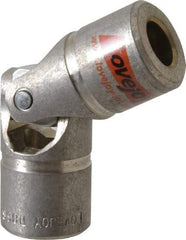 Lovejoy - 1-1/16" Bore Depth, 3,480 In/Lbs. Torque, D-Type Single Universal Joint - 5/8" Inside x 1-1/4" Outside Diam, 3-3/4" OAL - Exact Industrial Supply