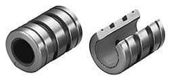 Pacific Bearing - 40mm ID, 3,360 Lb Static Load Capacity, Closed Linear Bearing - 62mm OD - Exact Industrial Supply