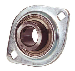 Value Collection - 4-7/16" OAL2-Bolt Flange - 2350 Lb Dyn Cap, Steel - Exact Industrial Supply
