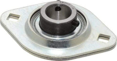 Value Collection - 3-3/16" OAL2-Bolt Flange - 1160 Lb Dyn Cap, Steel - Exact Industrial Supply