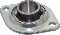 Value Collection - 3-3/4" OAL2-Bolt Flange - 1700 Lb Dyn Cap, Steel - Exact Industrial Supply