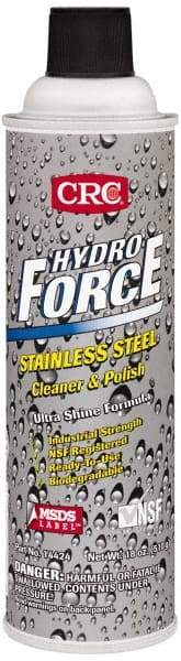 CRC - 20 Fluid Ounce Metal Cleaner - Aerosol - Exact Industrial Supply