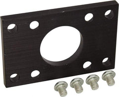 Mead - Air Cylinder Flange Mount - For 2-1/2" Air Cylinders, Use with HD Series Air Cylinders - Exact Industrial Supply