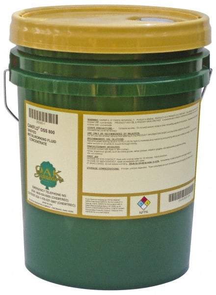 Oak Signature - Oakflo DSS 800, 5 Gal Pail Cutting & Grinding Fluid - Semisynthetic - Exact Industrial Supply