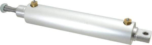 ARO/Ingersoll-Rand - 6" Stroke x 1-1/2" Bore Double Acting Air Cylinder - 1/4 Port, 1/2-13 Rod Thread - Exact Industrial Supply