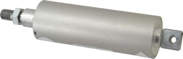 ARO/Ingersoll-Rand - 4" Stroke x 2" Bore Double Acting Air Cylinder - 1/4 Port, 5/8-11 Rod Thread - Exact Industrial Supply